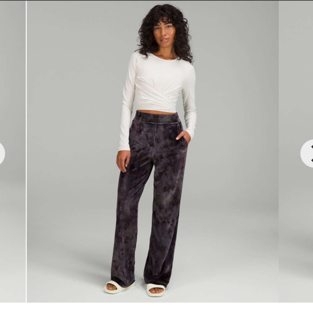 Lululemon Velour Relaxed High Rise Pant